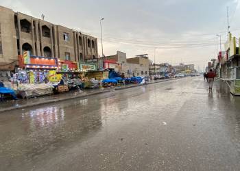 الناصرية تسجل اعلى كمية لأمطار منذ بداية فصل الشتاء 