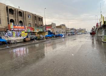 الناصرية تسجل اعلى كمية لأمطار منذ بداية فصل الشتاء