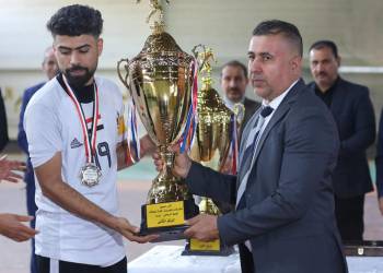 نفط ذي قار يحتل المركز الثاني ببطولة كأس السوبر للشركات