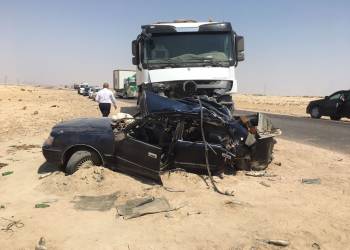 مصرع وإصابة 4 أشخاص بينهم منتسبين بحادث سير مروع جنوب الناصرية