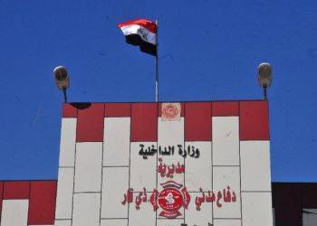 اذاعة الناصرية: الدفاع المدني يعمل على تسوية المباني المتهالكة في مربع المدينة