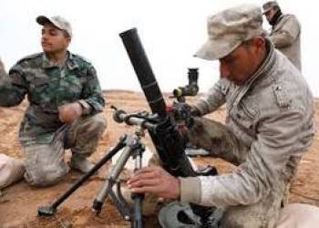 مصدر: الكلية العسكرية تجري تدريب حي على اسلحة الهاون والقاذفات لطلبتها في الناصرية