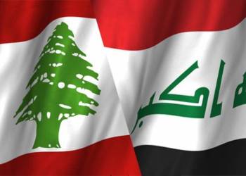 علم العراق ولبنان