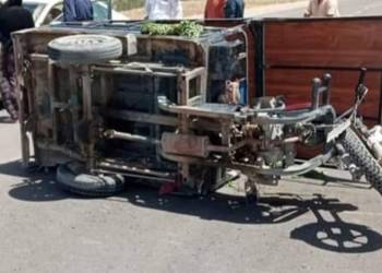 مصرع واصابة 5 اشخاص بتصادم دراجات نارية شرق الناصرية 