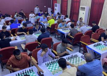 بالصور: الناصرية تشهد انطلاق بطولة محلية للشطرنج بمشاركة 65 لاعباً